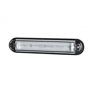 Lampă marcaj, Horpol, tip slim, tubulară, 12/24V, albă