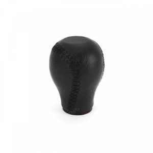 Nuca schimbator de viteza din piele, cusatura neagra - 01755