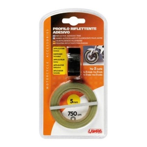 Pachet Dunga reflectorizanta argintie pentru roata cu adaptor
