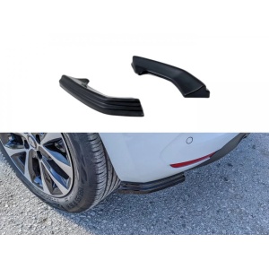 Renault Clio V (2019-) - Extensii praguri laterale spate Negru Lucios