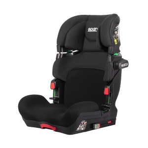 Scaun auto pentru copii SPARCO SPRO 800IG23GR , 100-150 cm, cu sistem ISOFIX - Negru / Gri