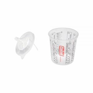 Set 50 pahare cu 50 capace cu sita 90 microni Snap Lid, 700ml sistem PPS COLAD- 9370090SLSCLD