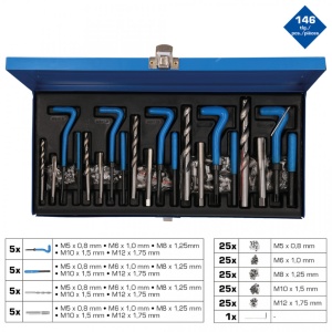SET PTR REPARAREA FILETELOR, 131 PCS-BRILLIANT - BT541150