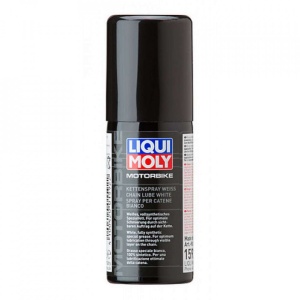 Spray Alb Lubrifiere Lant Motociclete Liqui Moly, 50ml