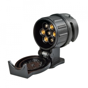 Adaptor fisa priza pentru remorca de la 13 la 7 pini, Lampa