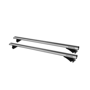 Bare transversale Menabo Leopard Silver XL pentru Dacia Lodgy 2012+, cu bare longitudinale integrate