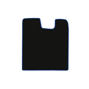 Covoras central cabina camion F-Core, velur, pentru SCANIA L,P,G,R,S, P,G,R,T, transmisie automata, 2004+, Negru - Albastru