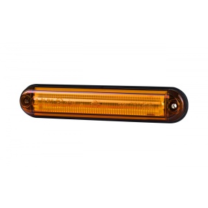 Lampă marcaj, Horpol, tip slim, tubulară, 12/24V, portocalie