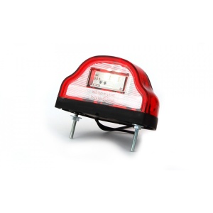 Lampă poziție și iluminare plăcuță înmatriculare, WAŚ, W72 12/24V