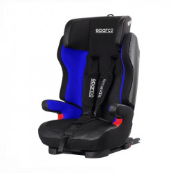 Scaun auto pentru copii SPARCO SPRO 700BL, 9-36 kg , cu sistem ISOFIX - Negru / Albastru