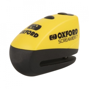 Alarma moto Oxford Screamer 7 - Negru / Galben