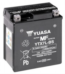 Baterie Moto Yuasa 12V 6Ah 100A (Cp) (YTX7L-BS)