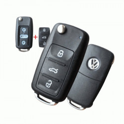Carcasa cheie VW Golf 6 3 butoane Motor Starter 000
