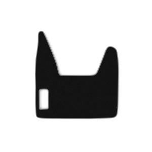 Covoras central cabina camion F-Core, velur, pentru DAF XF 95, transmisie automata, 2002-2006 , Negru - Gri