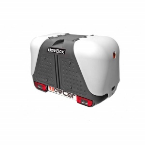 Cutie portbagaj pe carligul de remorcare Towbox V2 Gri Holiday Bags
