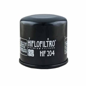 Filtru Ulei Hiflofiltro HF204 - Honda CB600, CBR600/900/1000, VT750, VFR800/1200, ST1300, GL1800; Kawasaki ZX600/1000/1200, Z750/1000; Yamaha FZ6, FZ8, FZ1, YZF-R6/R1