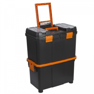 Geanta din plastic, din mai multe parti, tractabila18" - 460x260x625mm