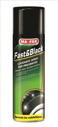 H0283Ma Fast & Black Spray Silicon Negru Special Pentru Anvelope 500Ml - Ma-Fra