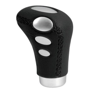 Nuca schimbator COBRA negru cu cusaturi negre, Lampa