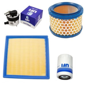Pachet filtre revizie AUDI A3 1.8 T quattro 180 cai, filtre Ufi
