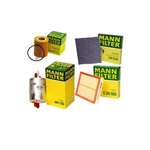 Pachet filtre revizie Dacia Sandero 1.6 87 CP (06.2008 >) Mann-Filter