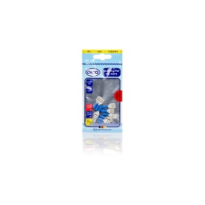 PAPUC ELECTRIC AUTO IZOLAT ALBASTRU TIP MAMA 9.0mm - SET 10