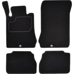 Set 4 covorase auto MAMMOOTH mocheta, pentru MERCEDES E (W210) 1995-2002 SALOON, Negru