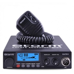 STATIE RADIO STORM MATRIX 12/24V( (include taxa de timbru verde)