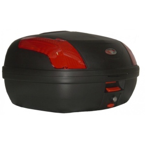 Top case moto, ORLEANS, 46 litri - Negru