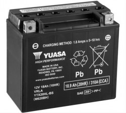 Baterie Moto Yuasa 12V 18Ah 310A (Cp) (YTX20HL-BS)