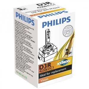 Bec auto Xenon pentru far Philips D3R Vision, 42V, 35W, 1 Buc