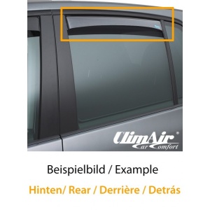 Deflectoare de vânt din spate (1 set) pentru șofer și pasager Q3