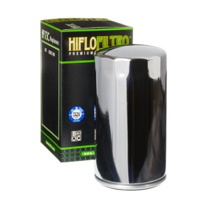 Filtru ulei HIFLO pentru motociclete, HF173C (Cromat)