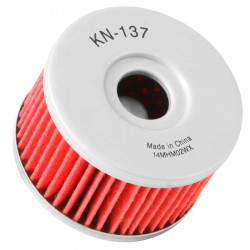 Filtru ulei K&N pentru motociclete, KN137 (HF137)