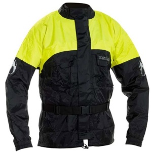 Geaca de ploaie Richa Rainwarrior - negru fluorescent