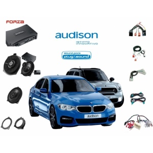Pachet Plug&Play Audison Base Bmw, Amplificator Ap F 8.9 Bit