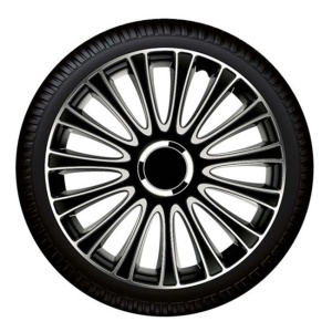 Set capace roti Petex 16" LeMans Pro, negru cu gri, calitate premium