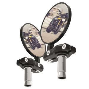 Set oglinzi moto Oxford Bar - Negru