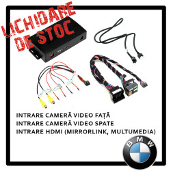 ADVM-BM2 BMW CCC Adaptiv Mini HDMI & doua camere pe ecranul OEM