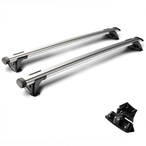 Bare transversale Yakima ThruBar Silver dedicate pentru Dacia Sandero Stepway 2009+