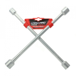 CARGUARD - Cheie de roată în cruce 17, 19, 21, 23 mm