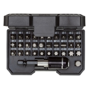 Cutie de biți 1/4" 32 buc SL+PH+PZ+TX+6 puncte