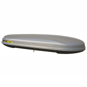 Cutie portbagaj cu deschidere dubla HAKR Magic Line 450L - gri lucios , 220x80x40cm