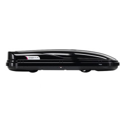Cutie portbagaj MODULA WeGo cu deschidere dubla, Gloss Black, 500l - 200x82x38cm