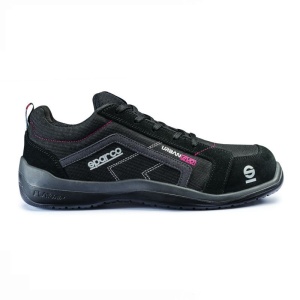 Incaltaminte de protectie curse SPARCO Drive Line SPORT EVO - piele intoarsa, Negru/Gri , marime: 42