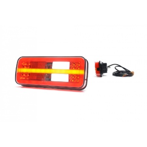 Lampă multifuncțională, WAŚ, spate cu semnalizare dinamică W187/4 12/24V