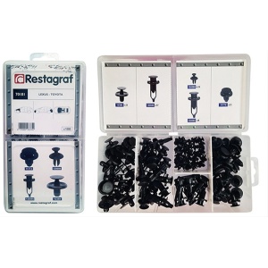 Set 100 buc asortiment nituri plastic pentru toyota,lexus