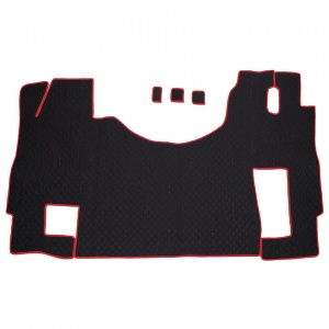 SET COVORASE PIELE ECOLOGICA TRUCK UMBRELLA PENTRU MERCEDES ACTROS EURO 5 1844 MP2 MP3 MP4 NEGRU