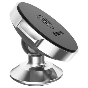 Suport Auto Baseus Small Ears Pt. Smartphone, Fixare Bord Prin Lipire, Unghi Reglabil, Argintiu "Suer-B0S"