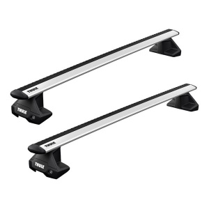 Bare transversale Thule Evo Clamp Silver pentru Citroen C1, 5 usi, model 2014+